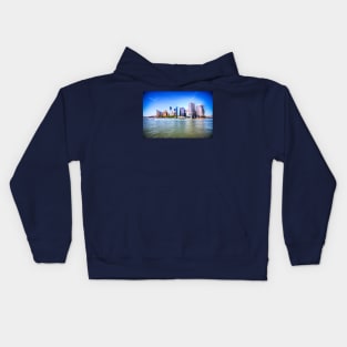 Lower Manhattan NYC Kids Hoodie